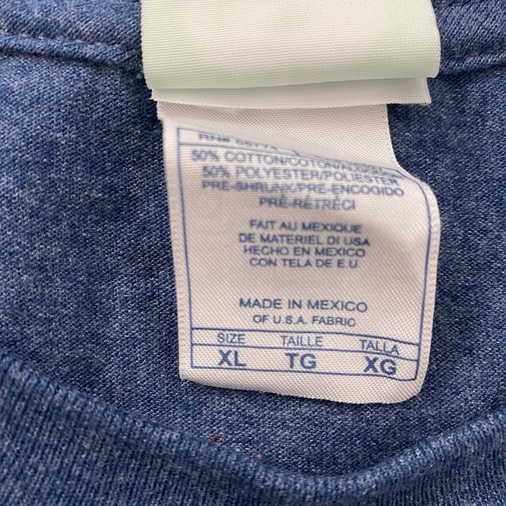 The Beatles Blue Men's T-Shirt XL - Picture 5 of 5